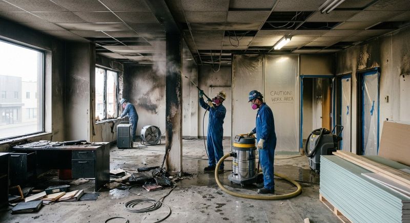 Commercial Fire Damage Repair in Phoenix, AZ