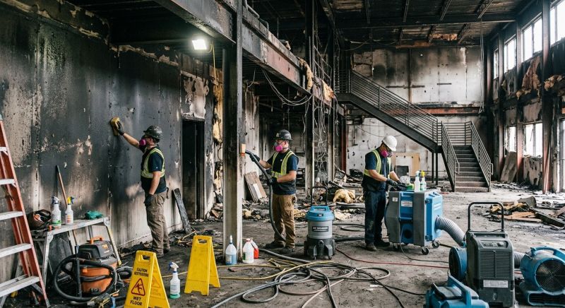 Commercial Fire Mitigation in Mesa, AZ