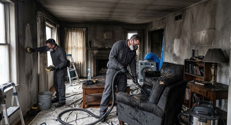 Smoke Damage Remediation in Gilbert, AZ