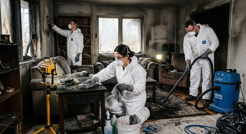 Soot Cleanup Service in Phoenix, AZ