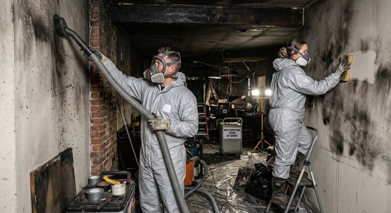 Soot Damage Cleanup in Gilbert, AZ
