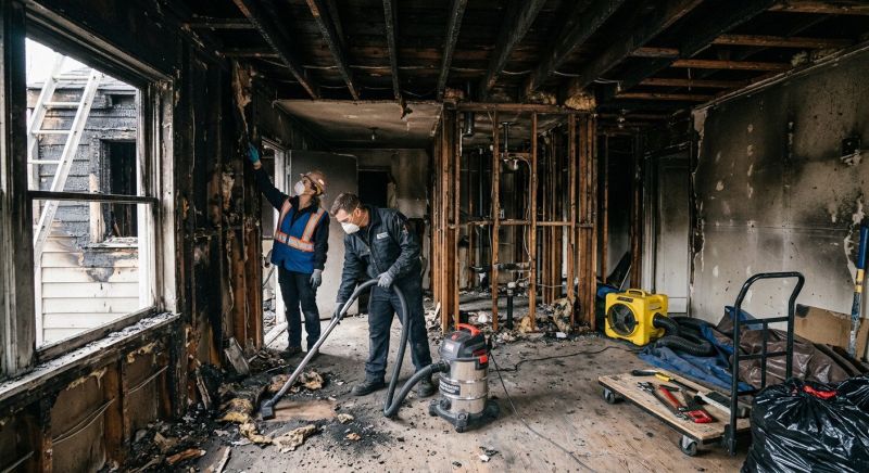 Fire Damage Repair in Chandler, AZ